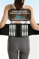 Ceinture de soutien lombaire en acier Nuosenlai pour l'exercice et le fitness - Course à pied, squats, amincissement de l'abdomen