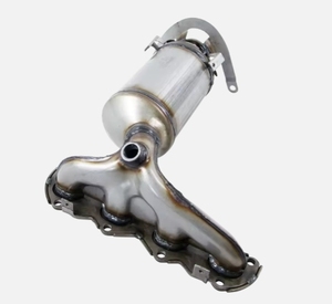 Convertidor catalítico de tres vías Euro4 Euro5 Euro6 de alto rendimiento y precio bajo con sustrato Cameric para Volkswagen Polo 1,6 - Product Image 3