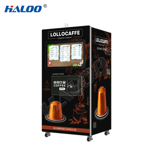Boisson chaude de machine à <span class=keywords><strong>café</strong></span> de <span class=keywords><strong>capsule</strong></span> de libre-service sans pilote commerciale entièrement automatique avec la fonction de SDK - Product Image 2