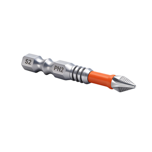 Embout de tournevis Phillips PH2 à couple élevé, en acier allié S2 résistant aux chocs, magnétique, haute résistance à l'usure, pour perceuse électrique, ODM/OEM - Product Image 4