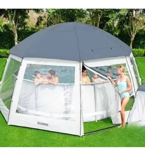 Bestway 58612 Vente de tente de piscine de bonne qualité tente de protection contre la pluie et le soleil