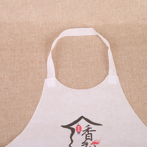 Delantal desechable de tela no tejida para niños, hecho a medida, sin mangas, antimanchas, para restaurantes de hot pot y cangrejos de río, talla adulto - Product Image 2