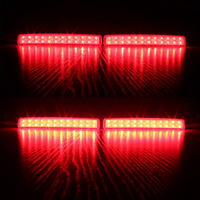 Nouveau réflecteur de pare-chocs arrière à LED rouge et blanc 7E0945105 7E0945106 pour VW T5 Transporter Caravelle Multivan V 2003-2011