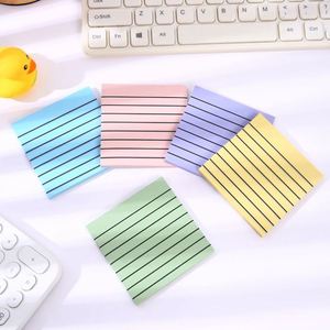 Papeterie Kawaii HengXin Shining, notes autocollantes transparentes, couleurs macaron, auto-adhésives, papeterie de haute qualité, aspect élégant - Product Image 3
