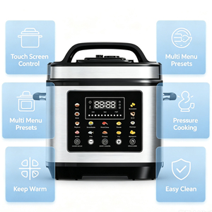 <span class=keywords><strong>Autocuiseur</strong></span> Électrique Multifonction Numérique 14-en-1 en Acier Inoxydable 5L 6L – Vente en Gros à Prix Abordable - Product Image 4