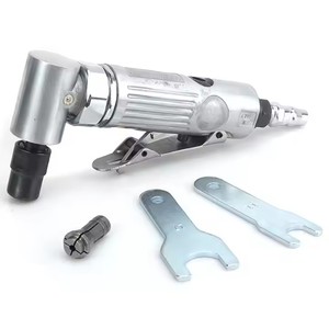 Kit de Amoladora Neumática de 1/4\" DR <span class=keywords><strong>90</strong></span>, Juego de Amoladora Angular de Aire de 16 Piezas, 20000 RPM, <span class=keywords><strong>90</strong></span> psi, 1 Año de Garantía, Interruptor de Gatillo, Modelo CT-AADG14K - Product Image 4