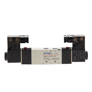 โซลินอยด์วาล์ว Airtac รุ่น 4V ขนาด 1/2 นิ้ว กระแสตรง 24 โวลต์ วาล์วควบคุมแก๊สสำหรับระบบอัตโนมัติทางอุตสาหกรรม - Product Image 3