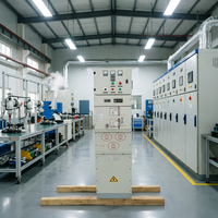Unidad de Conexión Anular (RMU) Compacta para Interiores, con Clasificación IP67, Modular, Metálica, Llena de SF6, de 12kV y 630A, Lista para Redes Inteligentes y Conexión de Energía Renovable
