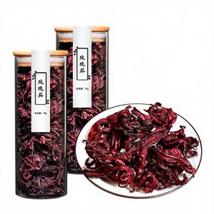 Strisce di Tè all'Ibisco al Prezzo Più Basso, 100% Naturale, Sapore Acidulo, Perfetto per Infusi Freddi e Frutta - Product Image 1