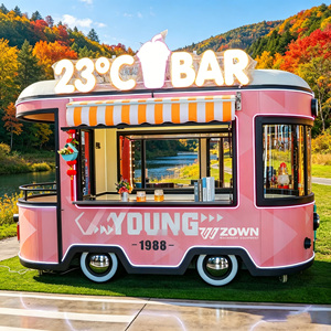 Factory Outlet Hot Selling Mobile Fast Food Snack Food Truck Beverage <b>Ice</b> Cream for Selling <b>Ice</b> Cream Coffee Milk Low Prices - Product Image 2
