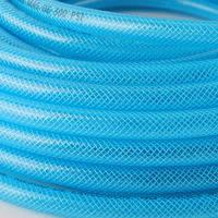 Tuyau d'air pneumatique renforcé en PU, diamètre intérieur 1/4 pouce, 25, 50, 100 pieds, avec raccords pivotants en laiton 1/4 NPT pour compresseur d'air