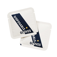 Gants jetables en plastique avec emballage personnalisé pour les cantines Cuisine de grands lots d'aliments Salle à manger Servir