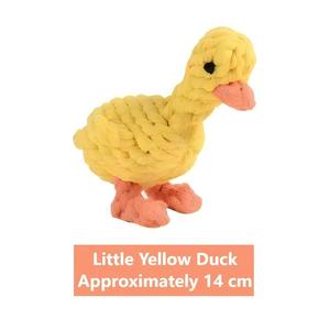 Düğüm Şeklinde Hayvan Figürlü Diş Kaşıyıcı İpli İnteraktif Çekme Oyuncağı Köpek Oyuncağı - Product Image 2