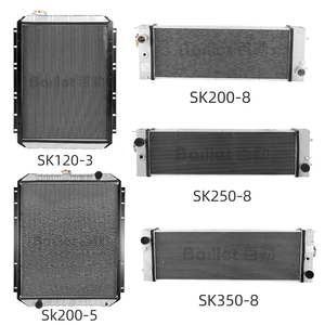 खुदाई एल्यूमिनियम रेडिएटर हिताची कैटरपिलर कोमात्सु कोबेल्को जेसीबी डूसन हुंडई सैनी हाइड्रोलिक ऑयल कूलर - Product Image 4