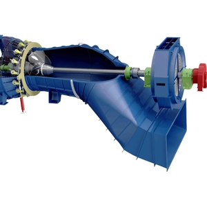 고압 또는 저압 200kw 소형 마이크로 프란시스 터고 크로스플로우 수력 터빈 - Product Image 1