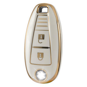 Funda de TPU para llave de coche para Suzuki Vitara Swift Ignis Kizashi SX4 <span class=keywords><strong>Baleno</strong></span> Ertiga Samurai s-cross Shell Fob llavero Accesorios - Product Image 1