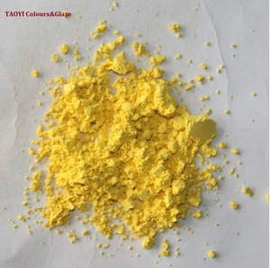 Pigmento Cerámico de Titanio Inorgánico Amarillo Brillante TAOYI (Modelo G311 CAS 311) para Vidrio, Cerámica, Esmalte, Mosaico y Recubrimiento de Color - Product Image 1