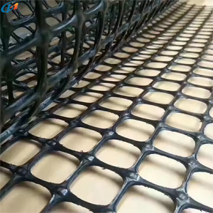 Nhựa geogrid PP PE một chiều/Hai trục/ba trục warp-đan giữ lại tường Địa Lý lưới mặt đất lưới để bán - Product Image 5