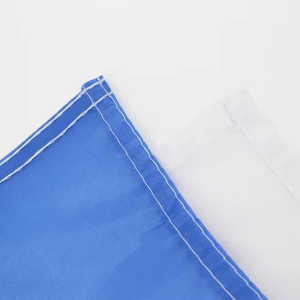 Vente en gros 100% Polyester 3x5ft Stock Imprimé Bleu Noir Blanc Estonien Estonie Drapeau - Product Image 3