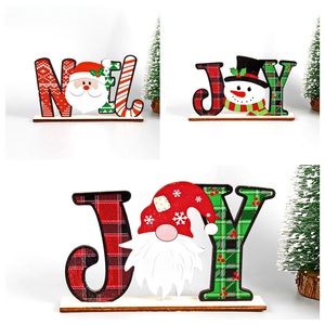 Ornamento Natalizio Moderno ed Ecologico in <span class=keywords><strong>Legno</strong></span> per Scrivania con Opzione Logo Personalizzato per Decorazioni Domestiche e Regali di Natale - Product Image 2