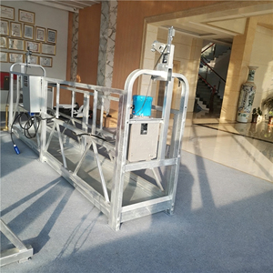 Plateforme suspendue électrique en aluminium pour échafaudage, gondole aérienne pour façade, plateforme <span class=keywords><strong>de</strong></span> suspension pour échafaudage - Product Image 1