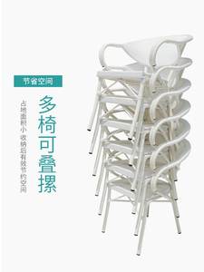 Mesa y silla de ratán para <span class=keywords><strong>terraza</strong></span> al aire libre, muebles de 5 piezas para jardín y cafetería - Product Image 5