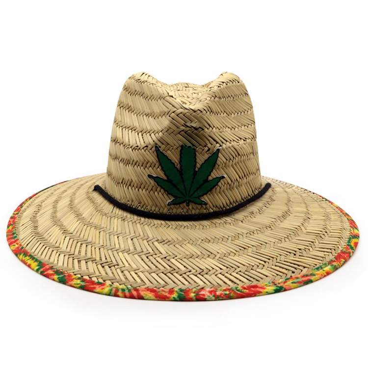 Chapeaux Sombrero teints 5-7days ruban et corde de haute qualité pas cher en gros papier Panama 15-20 jours chapeaux de paille uni/cowboy mexicain