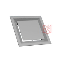 Pièces de cvc Modèles de débit d'air Disque rond carré Plafond d'alimentation en air Terminal d'aération intelligent pour cvc Transport d'air automatique