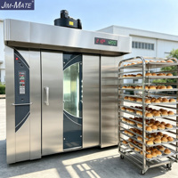 32 64-Tray Rotatieoven Gas Elektrisch Nieuw Hoge Productiviteit Tarwebloem Bakken Brood Industrie Oven