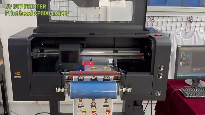Factory Sale A3 UV Printer All in One 30cm Digital UV DTF Printer Film ...