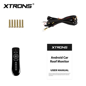 จอภาพติดหลังคารถยนต์ XTRONS ขนาด 19.5 นิ้ว ความละเอียด 1600x900P หน้าจอ IPS ระบบ Android พร้อมลำโพงในตัว 2+32GB รองรับ HD/Dual AV Input เล่นวิดีโอ 4K ได้ - Product Image 4