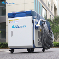 Machine de nettoyage au laser à fibre portable haute puissance 3000W Max pour métaux, avec refroidissement par eau, facile à utiliser, nouvelle