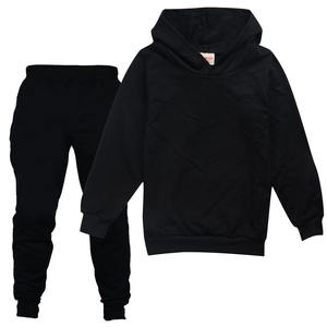 Vêtements pour enfants Sunny Baby, ensemble de vêtements en maille unie à manches longues, pull + pantalon décontracté - Product Image 1