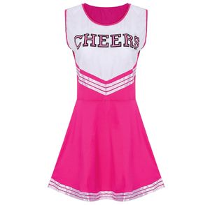 Uniforme de <span class=keywords><strong>Animadora</strong></span> para Escuela Secundaria, <span class=keywords><strong>Disfraz</strong></span> de <span class=keywords><strong>Animadora</strong></span>, Uniforme Musical, Vestido con Top Corto y Falda - Product Image 6