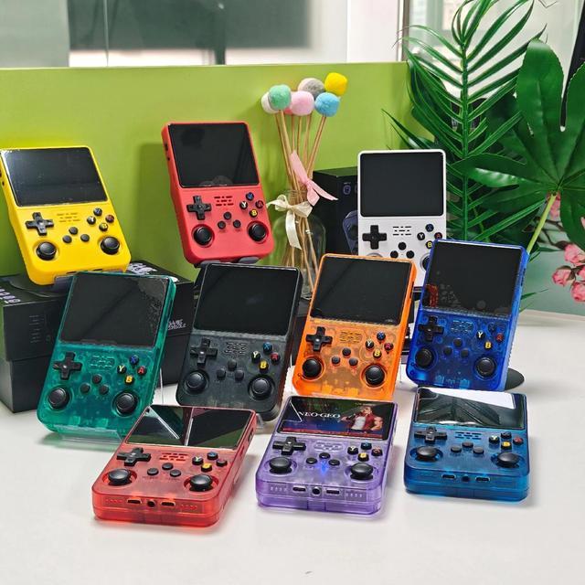 Open Source R36S Retro Handheld Video Game Console Linux System 3.5 Inch IPS Screen Portable Pocket Video Player 64G/128GB Games