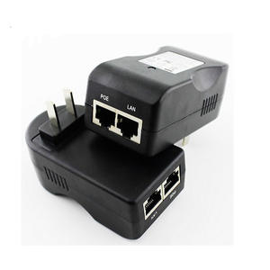 低成本2-RJ45 DC24V 0.75A 18w以太网供电 (POE) 适配器，带插件连接 - Product Image 5