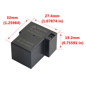 TONGLING 30A T90 12V DC 15V Uitgang Rechtstreeks te monteren 5-pins vermogensrelais JQX-15F Meer dan 2 Ampère 77,5A Contactcapaciteit - Product Image 2