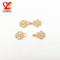 Boutons de col Hanfu en alliage de zinc en gros – Attaches écologiques pour vêtements traditionnels chinois, mode rétro chinoise