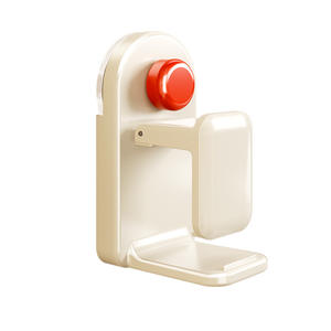 Gancho de succión para baño, estante de almacenamiento redondo montado en la pared, sin perforaciones, para organizador de lavabo, acabado pintado - Product Image 2