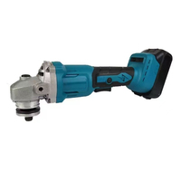 Meuleuse d'angle sans fil sans balais JRXC M14 20V 18V, outil électrique à batterie, acier inoxydable, 11000 tr/min, interrupteur à gâchette, 1.5Ah, pour bricolage