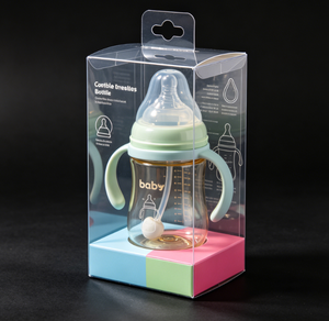 Custom <b>Clear</b> PVC <b>Box</b> Transparent Plastic Folding <b>Gift</b> <b>Box</b> Candy Toy Display Packaging <b>Box</b> - Product Image 2