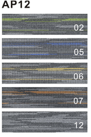 Dalles de moquette auto-adhésives en PET 33x100 avec support PVC, anti-taches et antistatiques, pour revêtements de sol professionnels (hall d'entreprise)