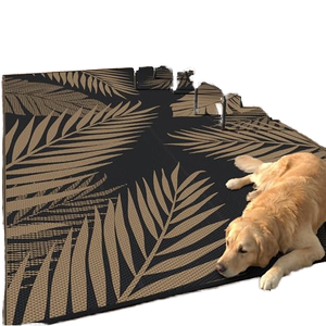 Alfombra de Plástico Peluda Personalizada, Hecha a Máquina, Lavable, con Patrón Abstracto para Sala de Estar, Alfombra Suave para Piso - Product Image 1