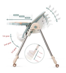 <span class=keywords><strong>Seggiolone</strong></span> Moderno Portatile per Bambini con Cintura di Sicurezza, Seduta per Pasti all'Ingrosso, Facile <span class=keywords><strong>da</strong></span> Usare per l'Alimentazione - Product Image 2