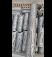 Tuyau en acier inoxydable perforé SUS 304 de 25x3, 40 pieds, diamètre 1 pouce, avec trous ronds - Nouveauté 2026 - Vente chaude