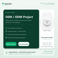Module de contrôle de vitesse de ventilateur pour hôtel, OEM ODM 220V 200W avec bouton personnalisé, couleur du boîtier, logo et emballage d'exportation pour projets