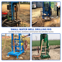 Foreuse de puits sur chenilles pour le forage de roches dures et l'échantillonnage de sols |   Machine de forage de puits miniature portable pour site hors route