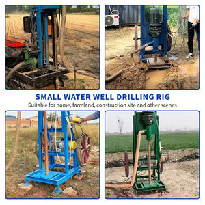 Мини-буровая установка для водяных скважин, портативная буровая установка для водяных скважин, небольшая гусеничная буровая установка для водяных скважин - Product Image 2
