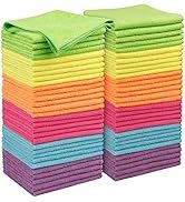 Toallas de microfibra de nailon 85% poliéster 15% Premium para coches, trapos de limpieza absorbentes de secado rápido, toallas de tienda de 400gsm para el hogar - Product Image 5