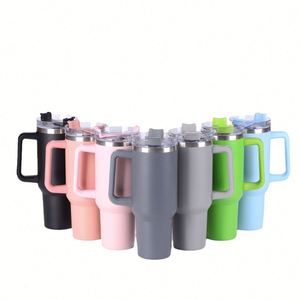 Generation 40oz Insulated Stainless Steel <b>Cup</b> <b>Large</b> Capacity Dominator <b>Cup</b> Straw Handle for Travel - Product Image 6